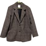 Abercrombie & Fitch Women's Checkered wool blended Blazer size XL Photo 1