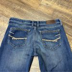 BKE  Stella Bootcut Jeans Women's 30L Blue Denim Stretch Low Rise Contrast Stitch Photo 4