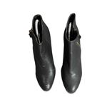 Charlotte Russe  Women's Black High Heel Round Toe Zip Closure Ankle Boots Size 9 Photo 4