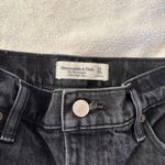 Abercrombie & Fitch Abercrombie Ultra High Rise 90s Straight Jean Black Photo 2