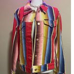 Wrangler x Lainey Wilson Rodeo Trucker Jacket Red Size XL Photo 3