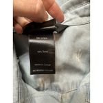 Ali Miles Chambray Cactus Print Tencel Shirt Dress Women's Small Western Boho Blue Photo 6