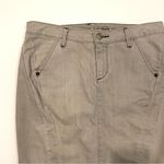 Earnest Sewn Light Gray Lizzie Slim Denim Pencil Skirt Size 29 Size M Photo 11
