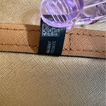 Michael Kors New  Greenwich Saffiano Leather Satchel Bag Brown Tote Classic Chic Photo 14