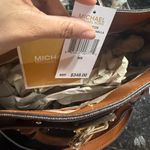 Michael Kors NWT MK Large Hamilton purse with matching wallet Photo 8