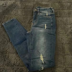 SO π NWOT Ultimate High Rise Ankle Jegging distressed look Photo 0