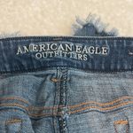 American Eagle  outfitters women’s cutoff floral denim‎ shorts size 4 Photo 5