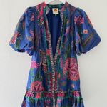 Farm Rio Sunset Tapestry Cotton Blend Mini Dress XXS Photo 8