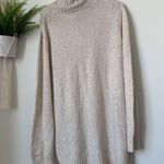 Abound  Oversized Cream Long Sleeve Turtleneck Sweater Photo 7