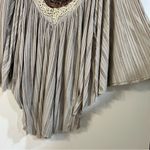 Free People Star Gazer Lily Poncho Sheer Gauzy Beaded Embroidery Lace Sheer S Photo 5