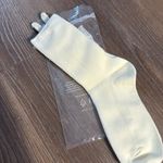 Urban Outfitters New beige ribbed cotton socks with detachable rabbit Photo 3