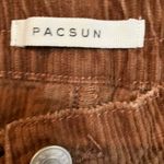 PacSun Womens Heartbreaker Brown Corduroy Cargo Elastic Waist Pants Size Medium Photo 5