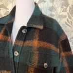Aritzia  Wilfred Free Ganna Plaid Cropped wool blend Jacket XL Photo 3