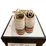 Gucci NWT Women's Cream Espadrille Platform Shoes Photo 2