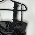 Y2k Black Mermaid Ruched Prom Homecoming Formal Dress Gown One Strap Sz Large Photo 9