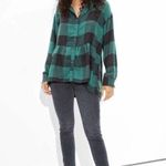 American Eagle AE Oversized Babydoll Plaid Shirt Photo 0