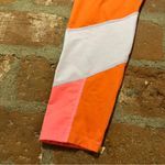 JoyLab  Comfort 7/8 Color Block Orange Pink Lavender Leggings size Large Photo 1