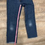 Brandy Melville /John Galt Raw Hem Cropped Straight Leg Jeans Size Medium Photo 6
