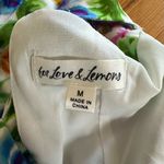 For Love & Lemons Lucy Mini Dress Bright Floral Print Size M Green Size M Photo 6