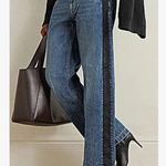 Stylewe wide leg urban color block jeans size small 4 Photo 1