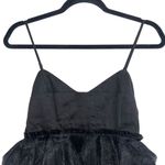 NEW NWT Aje. Elsie Pleat Mini Dress In Black Size 2 Photo 6