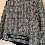 Talbots tweed collarless jacket blazer button shoulder detail Women’s size 10 Photo 10