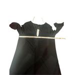 Apt. 9  Cover Up Swim  embroidered trim Top Black Sz  L NWT Photo 6