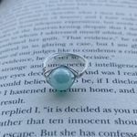 Handmade wire wrapped ring with gemstone! Silver Photo 1