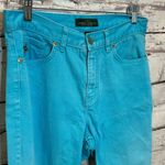 Ralph Lauren LAUREN  JEANS CO. Turquoise Wash Jeans-8 Photo 2