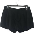 BCBGeneration Black Bubble Leg Dress Shorts Size 6 Pleated Lined Chic Photo 5