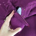 80s VINTAGE BEVERLEY HILLS JEWELED TEE Purple Size L Photo 7