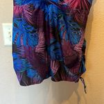 New Hanna Nikole Women’s Tankini Swim Top Size 22W NWT Blue Photo 3