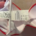COCOSHIP Red White Striped Bikini Top Size 14 Photo 11