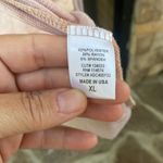 Ro & De tie dye twist tuck waist crew neck top size XL purple yellow peach fall Photo 3