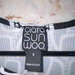 Clara Sun Woo Black White Mod Shift Dress Size Medium Photo 4
