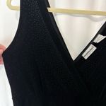 Fashion Bug Vintage Y2K Black Sleeveless Velvet Maxi Babydoll Dress Vamp Whimsigoth Size 10 Photo 7