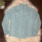 Rockies sea green pearl snap button down shirt sz XL Photo 0