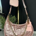 Juicy Couture Dusty Blush Half Moon Crossbody Bag With Coin Purse NWT Photo 0