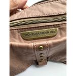 Stone Mountain Faux Leather Crossbody Bag Zipper Pockets Adjustable Strap. Photo 6