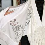 Farm Rio Solana lace midi White dress size small Anthropologie Photo 9