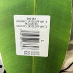 Farm Rio  Women's Graphic Leaves Off White Midi Dress -‎ Ruffle Sleeves Photo 6