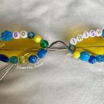 Notre Dame beaded sunglasses Gameday accessory Gold Photo 10