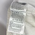 Cotton On Cotton-On Size 8 Carpenter Cargo Raw Hem Distressed White Denim Jean Shorts Photo 9