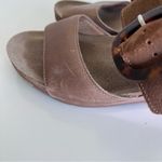 Naot Women’s Kingdom Wedge Slide Sandals EU 37 Oily Bark Nubuck/Brown Suede Brown Size 6 Photo 3