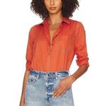 Free People Power Move Bodysuit Tiger Red Womens Size XS Photo 0