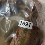 Harvé Benard Harve Benard Jacket Womens 10 Paisley Print Open front gold maroon Photo 7