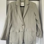 Madewell  Women's Linen Blazer Jacket Photo 1