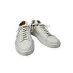 Good Man Men's White Leather Low Top Lace Up Athletic Sneakers Shoes Size 11 Photo 3