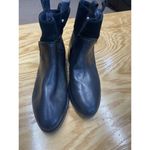 FitFlop Signey Mixte Ankle Boots Women's 9 Black Leather Round Toe Bootie S42 Photo 6