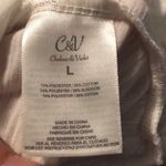 Chelsea and Violet C&V  Openback Cold Shoulder Tee L Photo 6